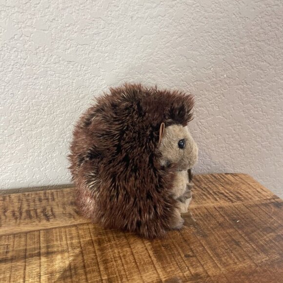 Hedgehog Puppet Hand Puppet Plush Turns Inside Out To Ball Realistic - Picture 4 of 11